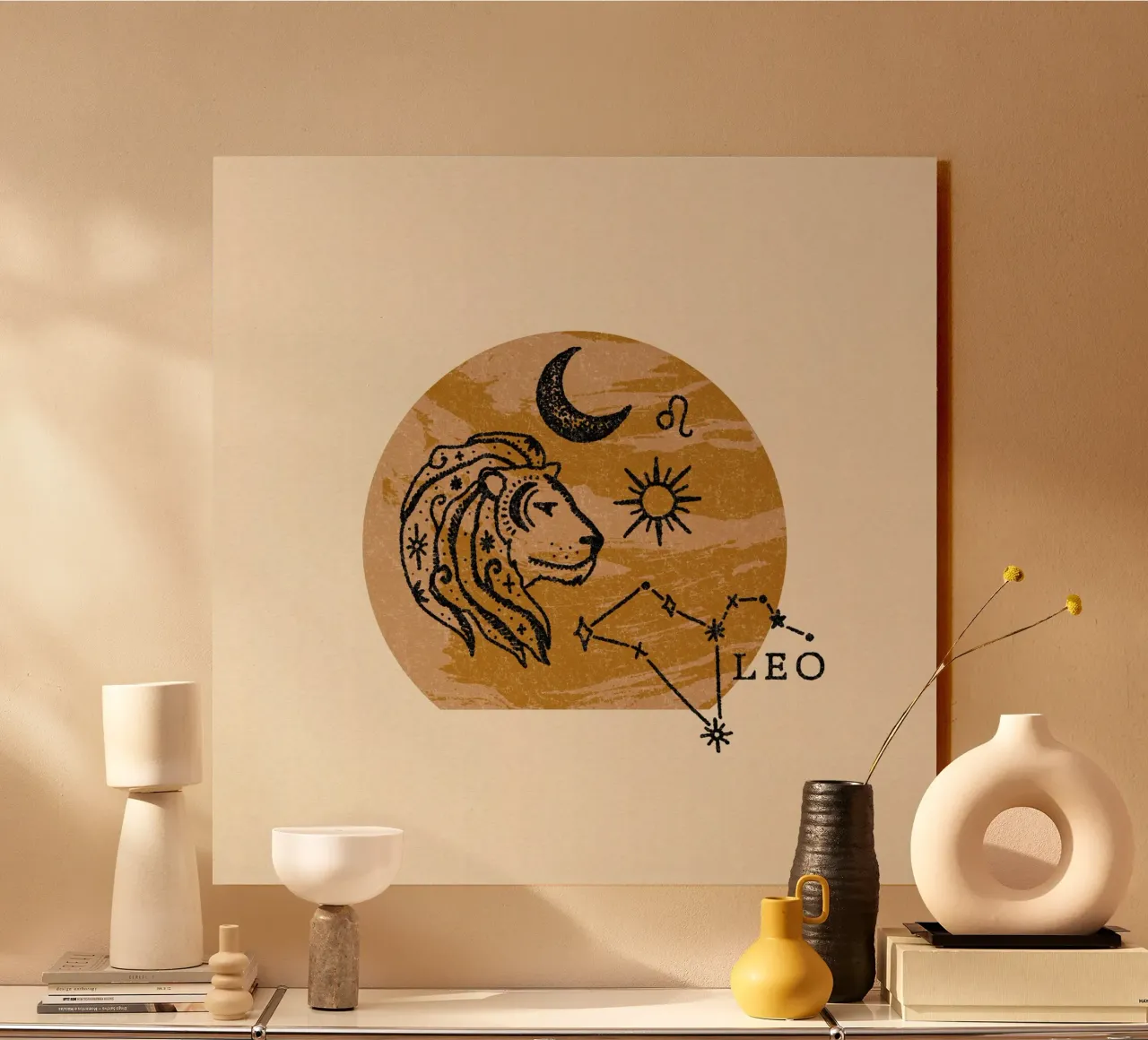 Leo Zodiac alu-dibond by treechild