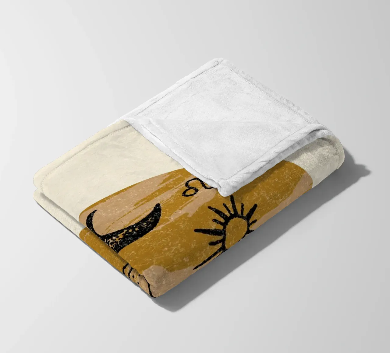 Leo Zodiac fleece blanket by treechild