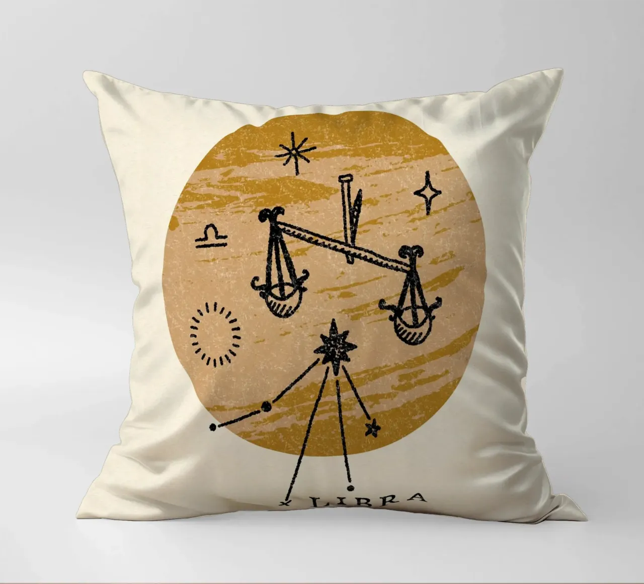 Libra Zodiac cuscino da treechild