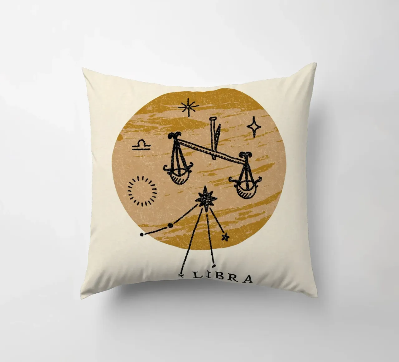 Libra Zodiac cuscino da treechild