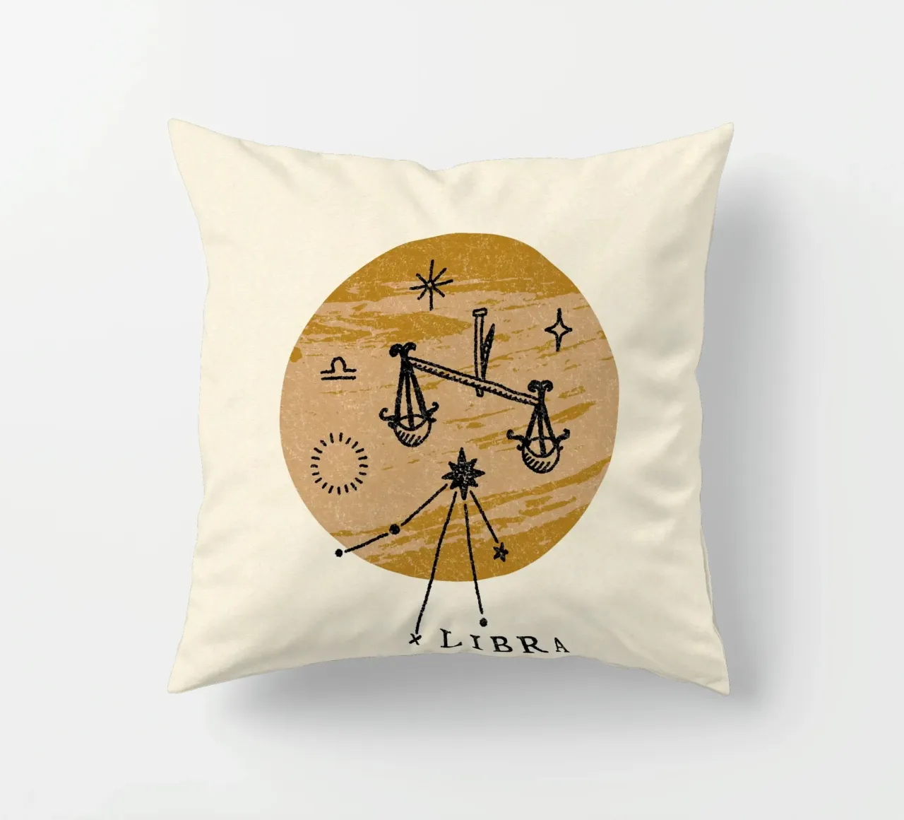 Libra Zodiac cuscino da treechild