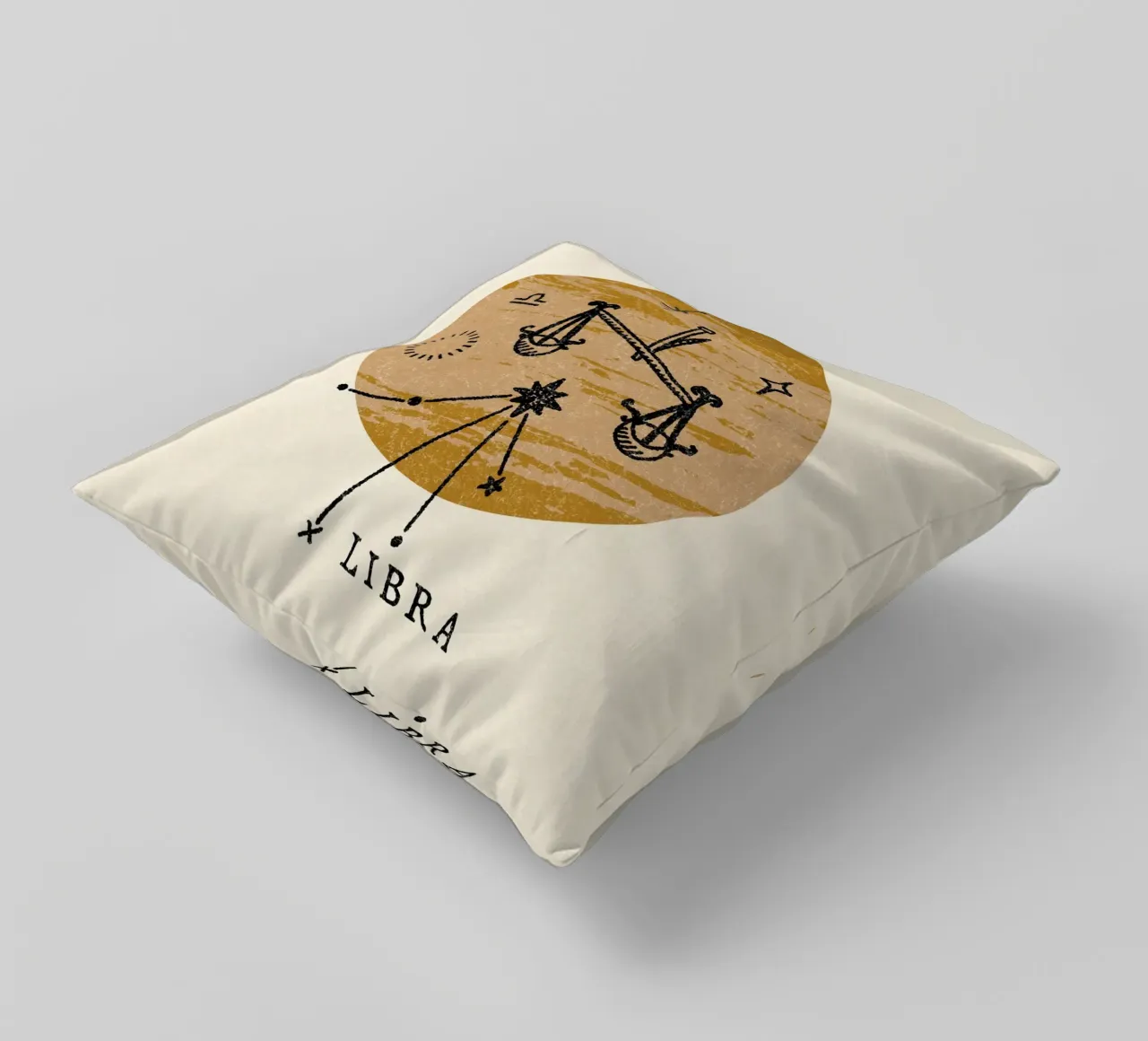 Libra Zodiac cuscino da treechild
