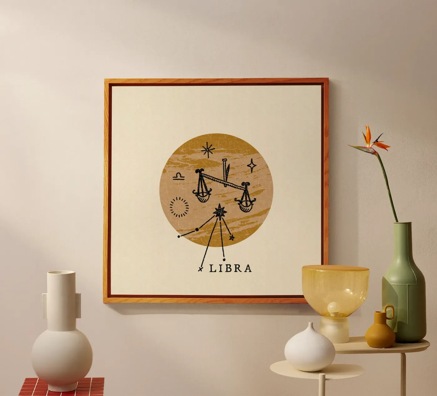 Libra Zodiac plexiglass da treechild