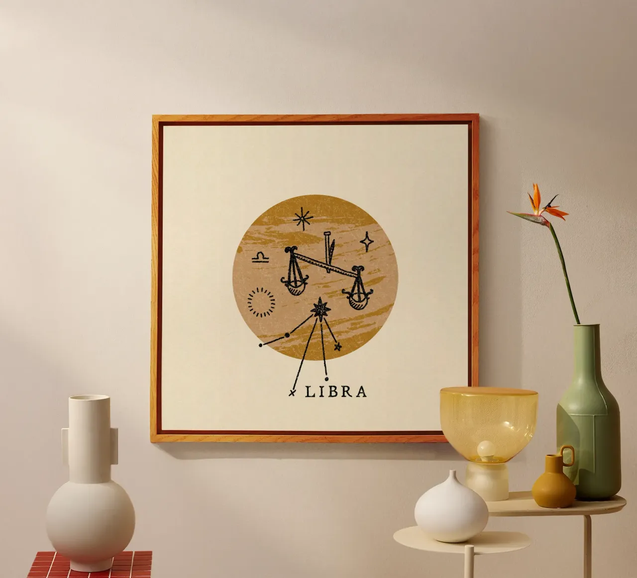 Libra Zodiac plexiglass da treechild