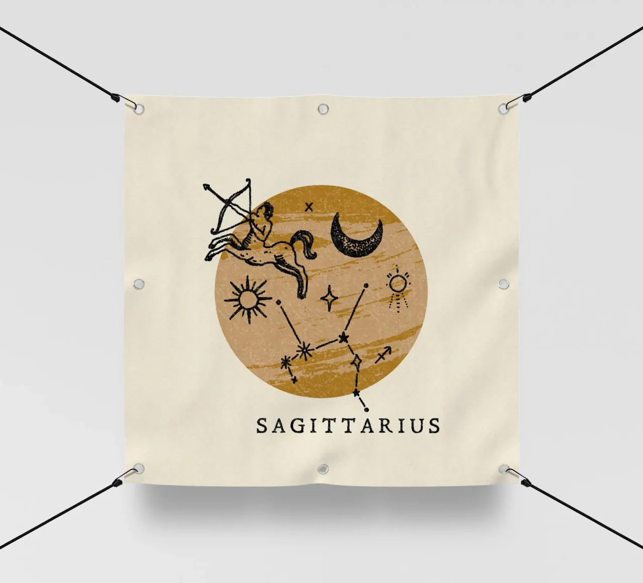 Sagittarius Zodiac telo in pvc da treechild