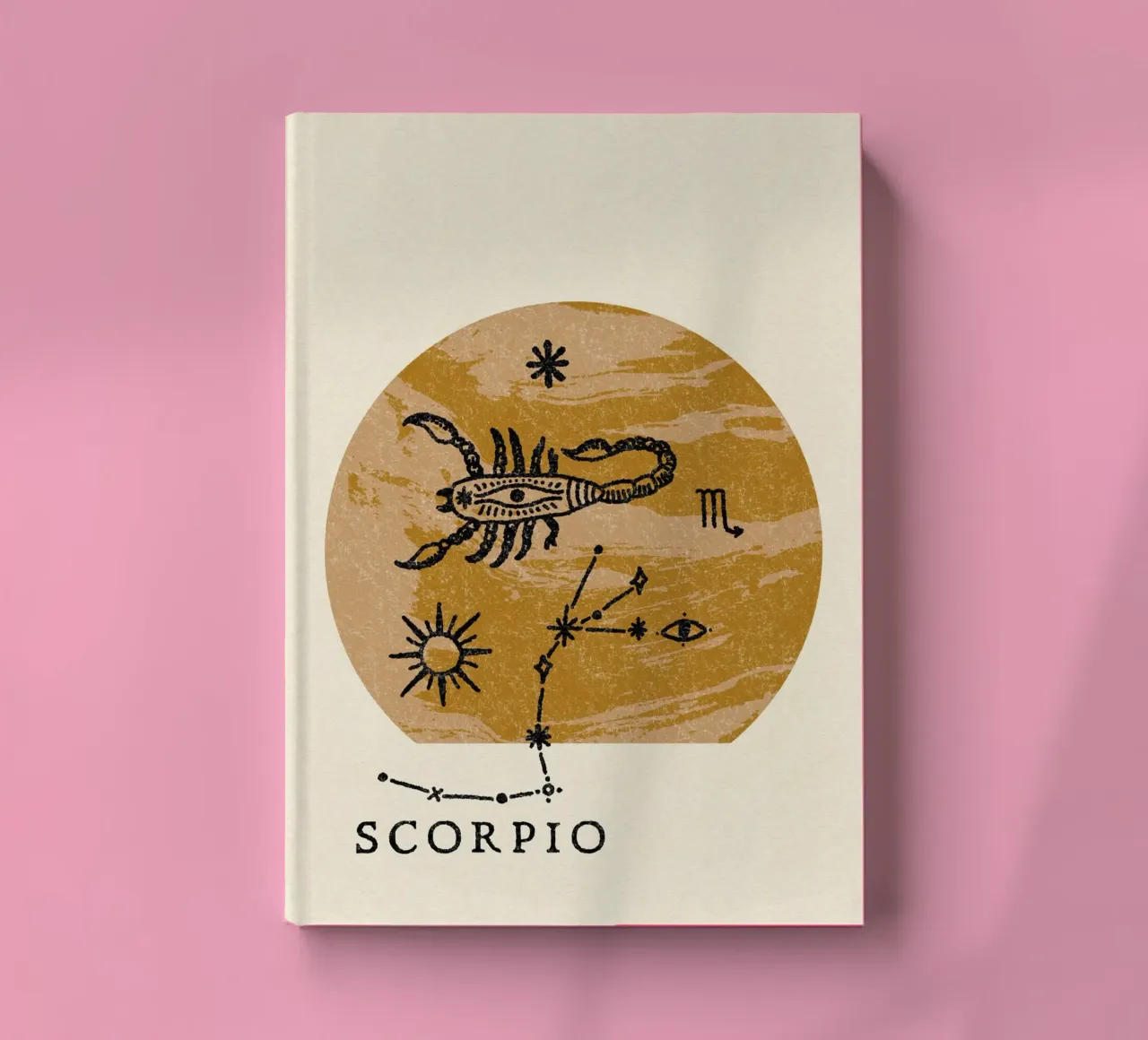 Scorpio Zodiac notebook by treechild