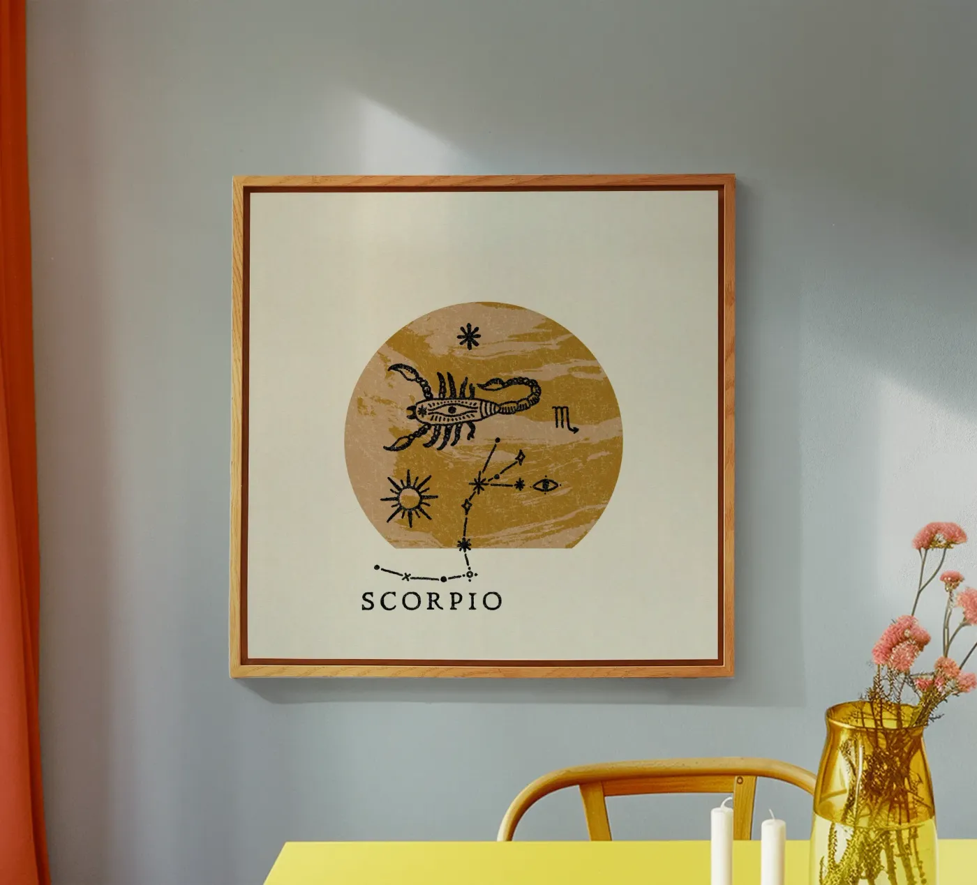 Scorpio Zodiac plexiglass da treechild
