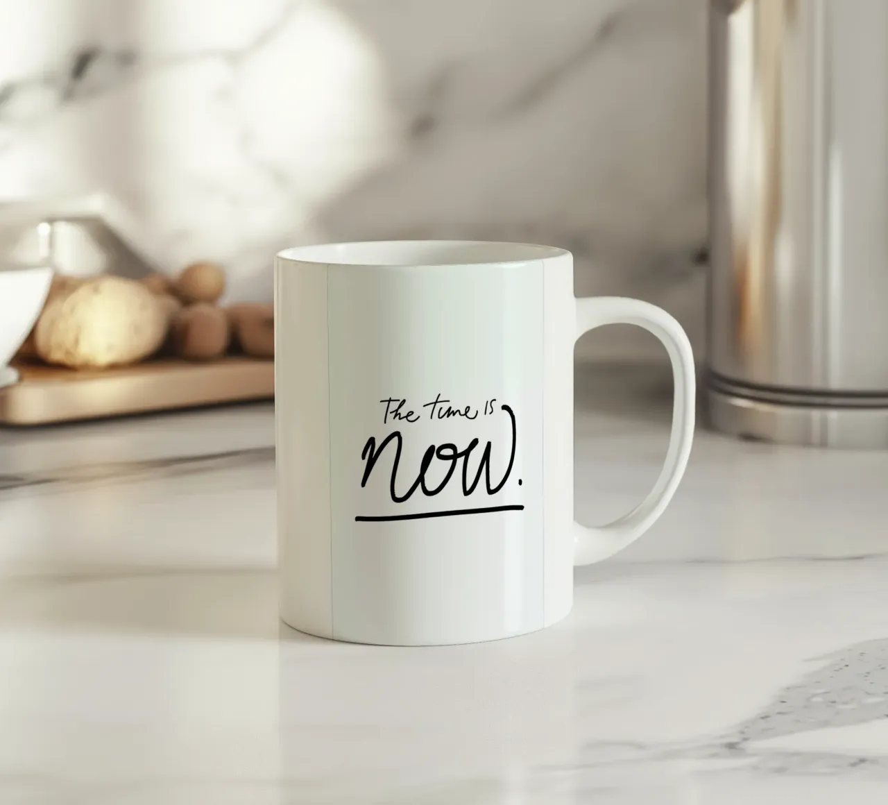 The Time is Now tazza in ceramica da Studio One