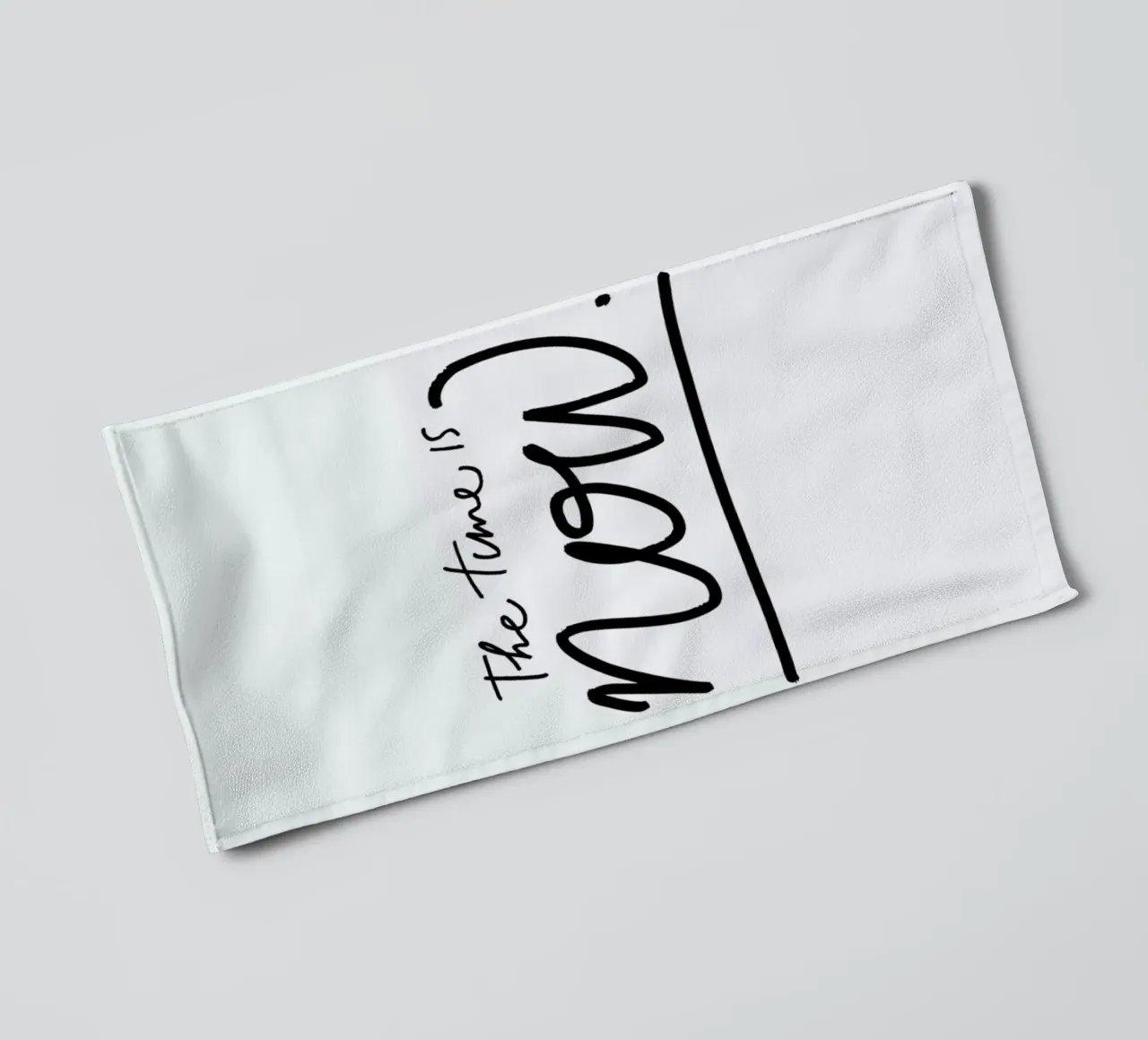 The Time is Now Handtuch von Studio One