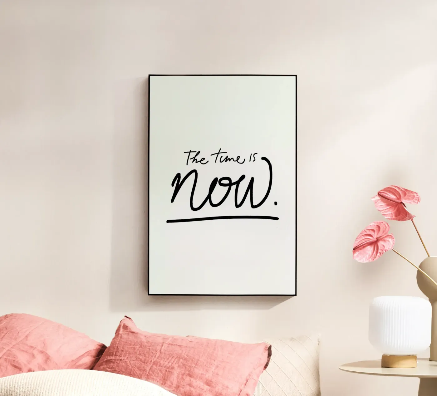 The Time is Now plexiglass da Studio One