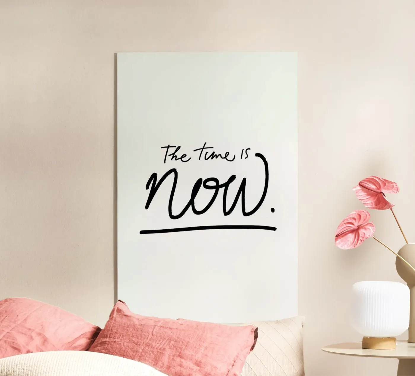 The Time is Now plexiglass da Studio One