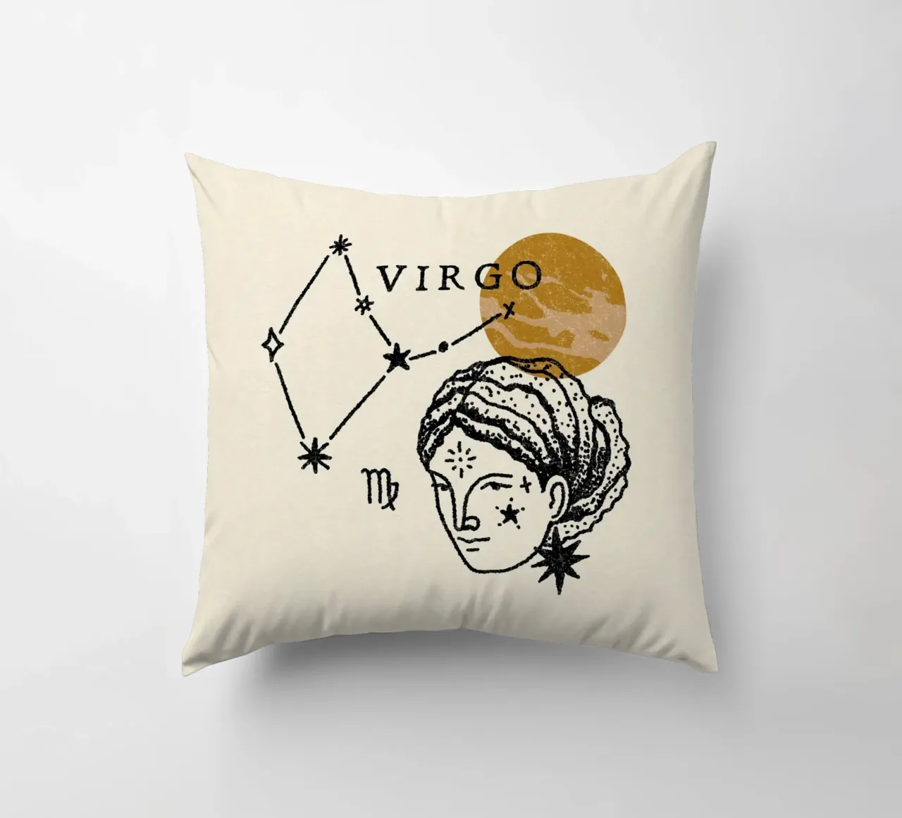 Virgo Zodiac cuscino da treechild