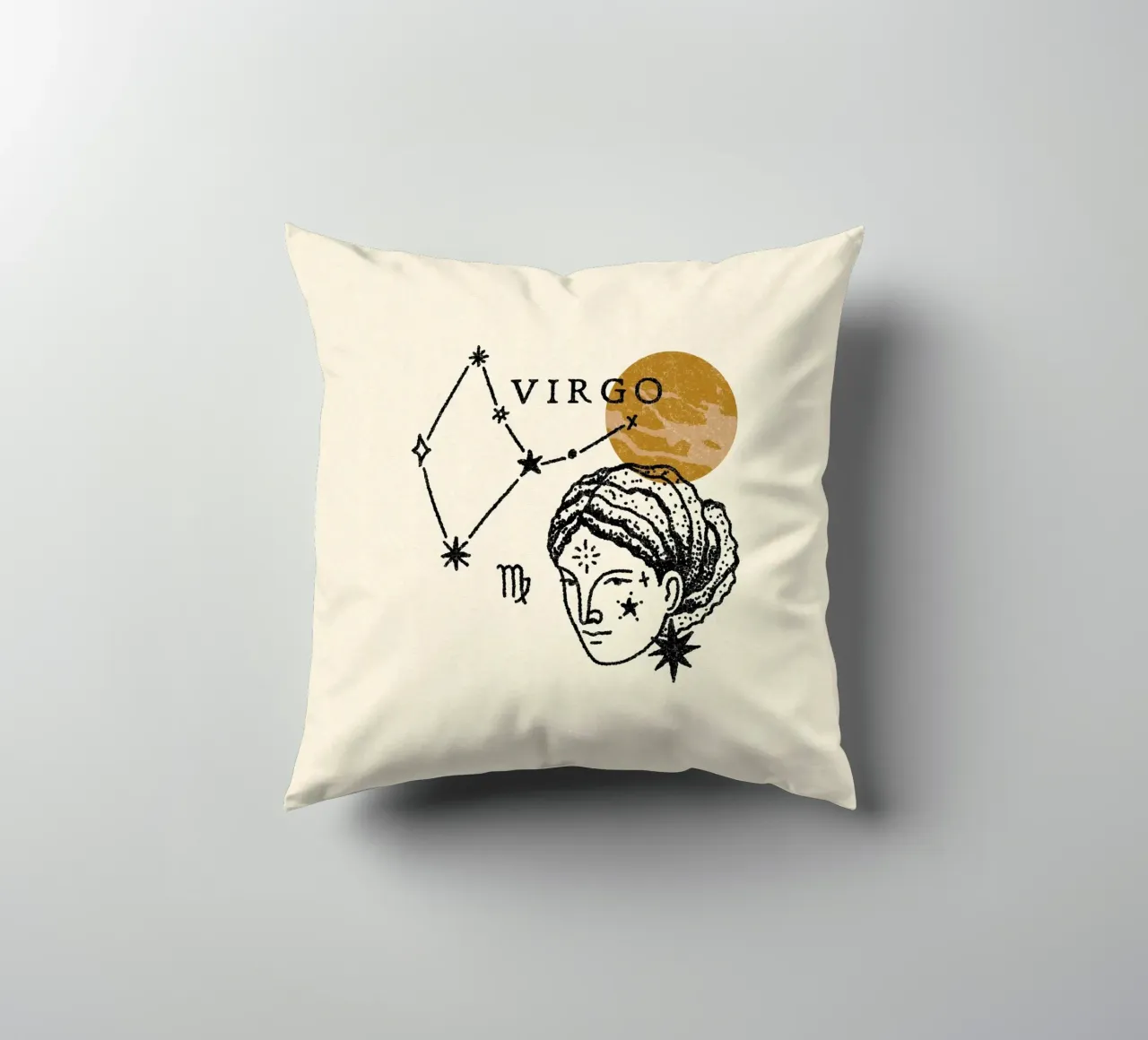 Virgo Zodiac cuscino da treechild