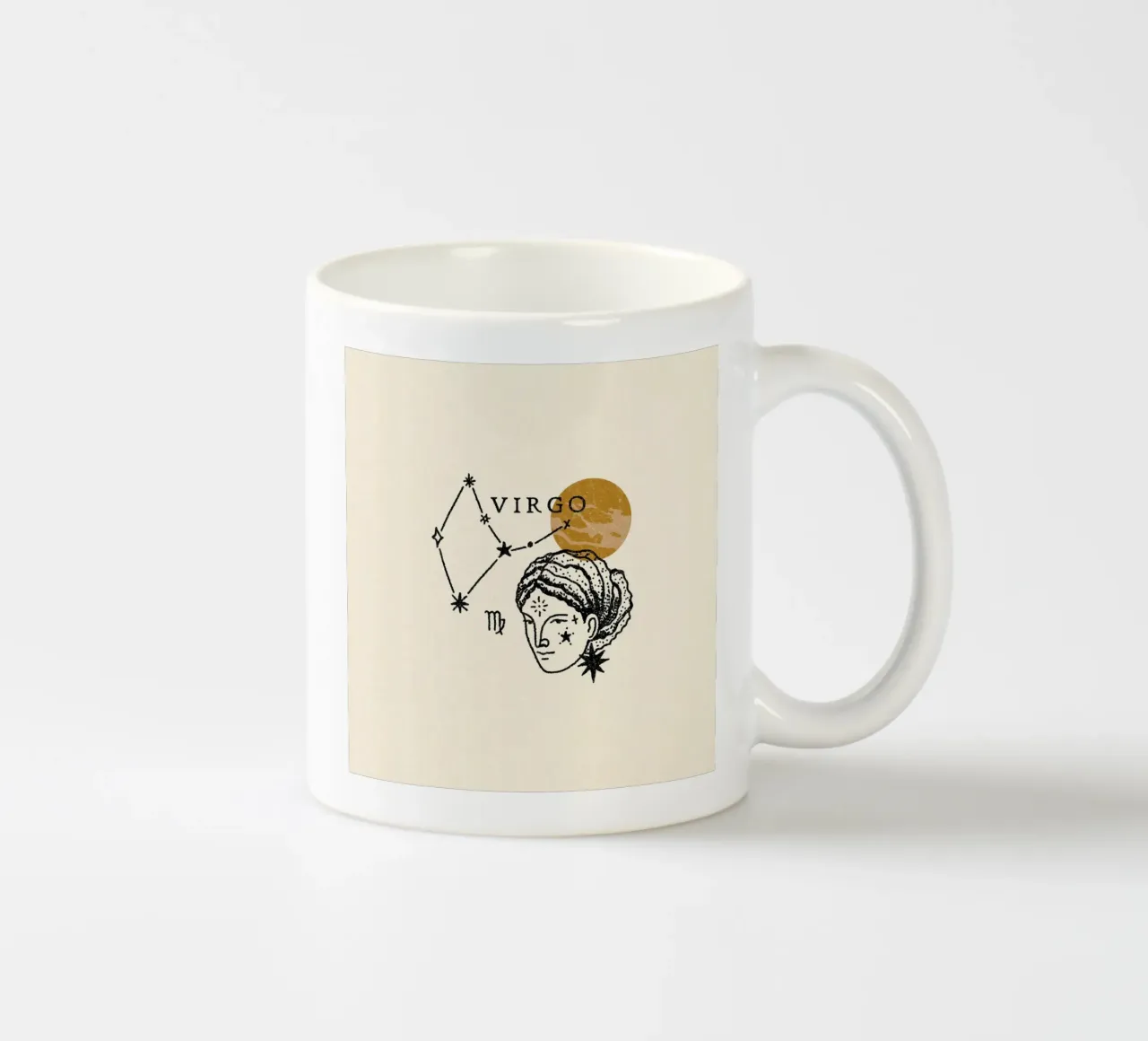 Virgo Zodiac tazza in ceramica da treechild