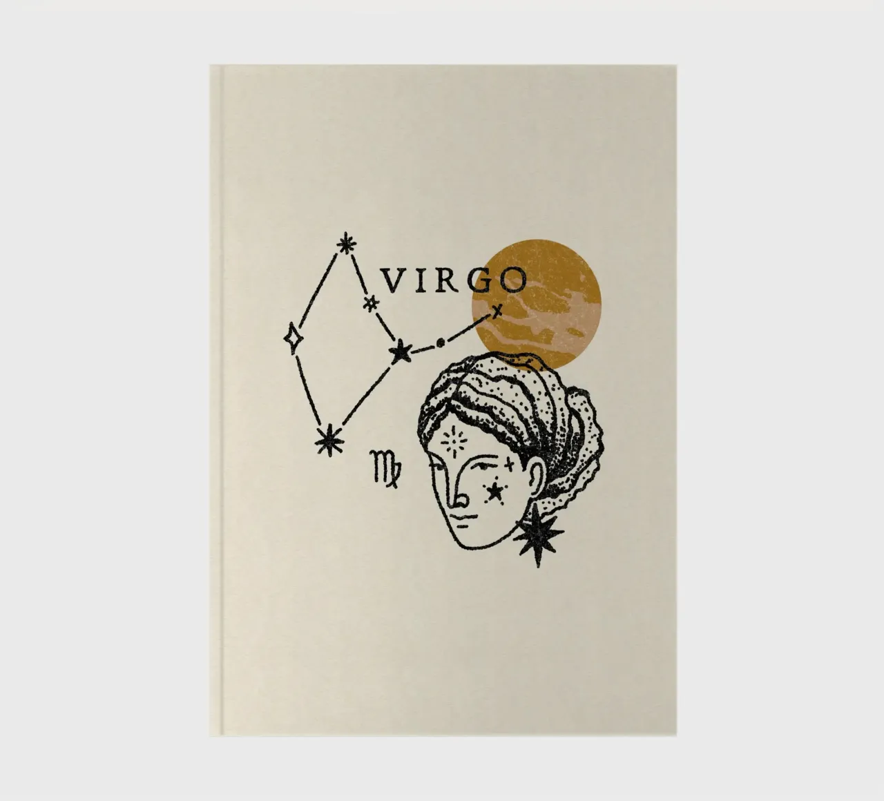 Virgo Zodiac notebook by treechild