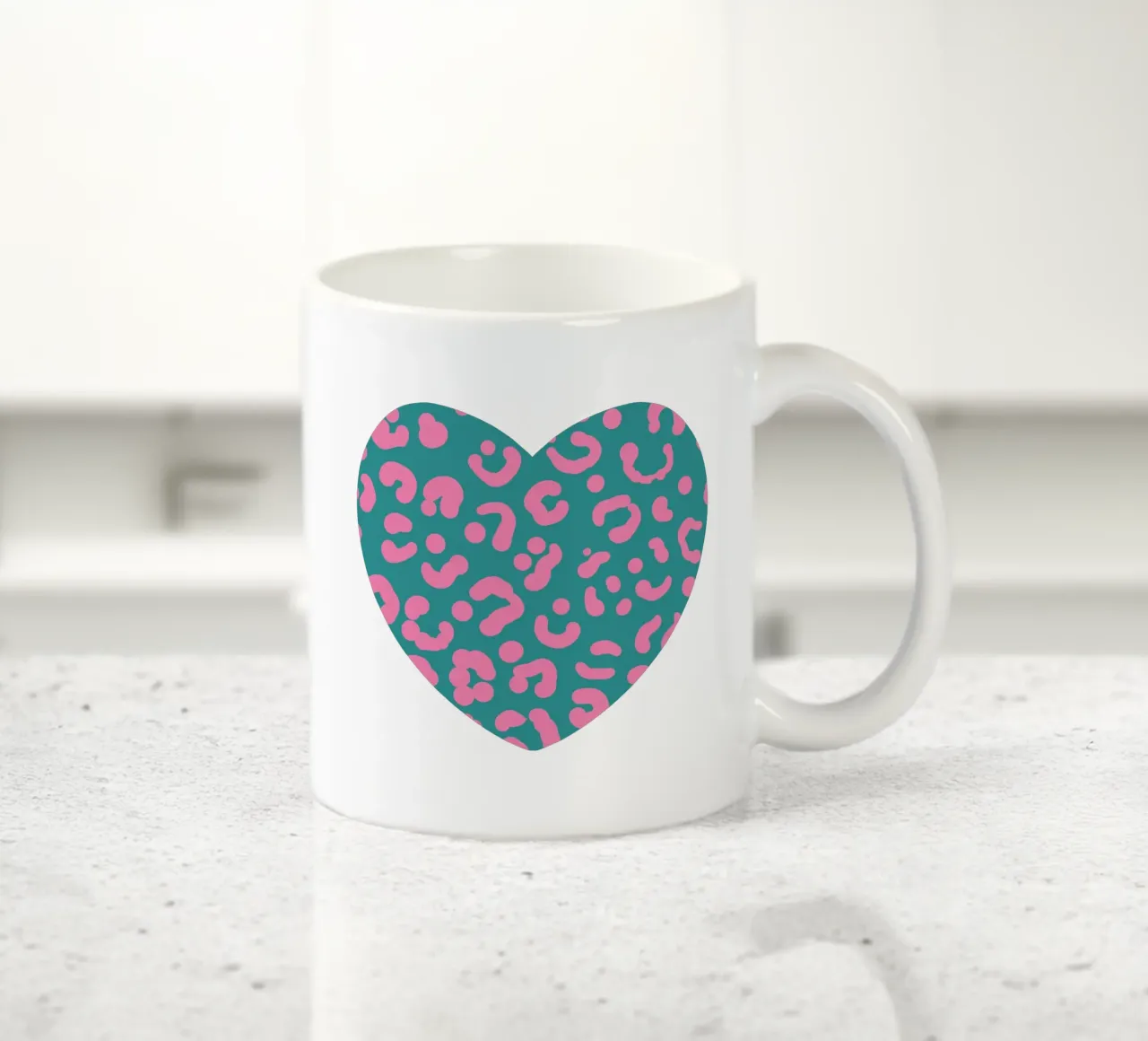 Leoheart 4 tazza in ceramica da Julia Reyelt