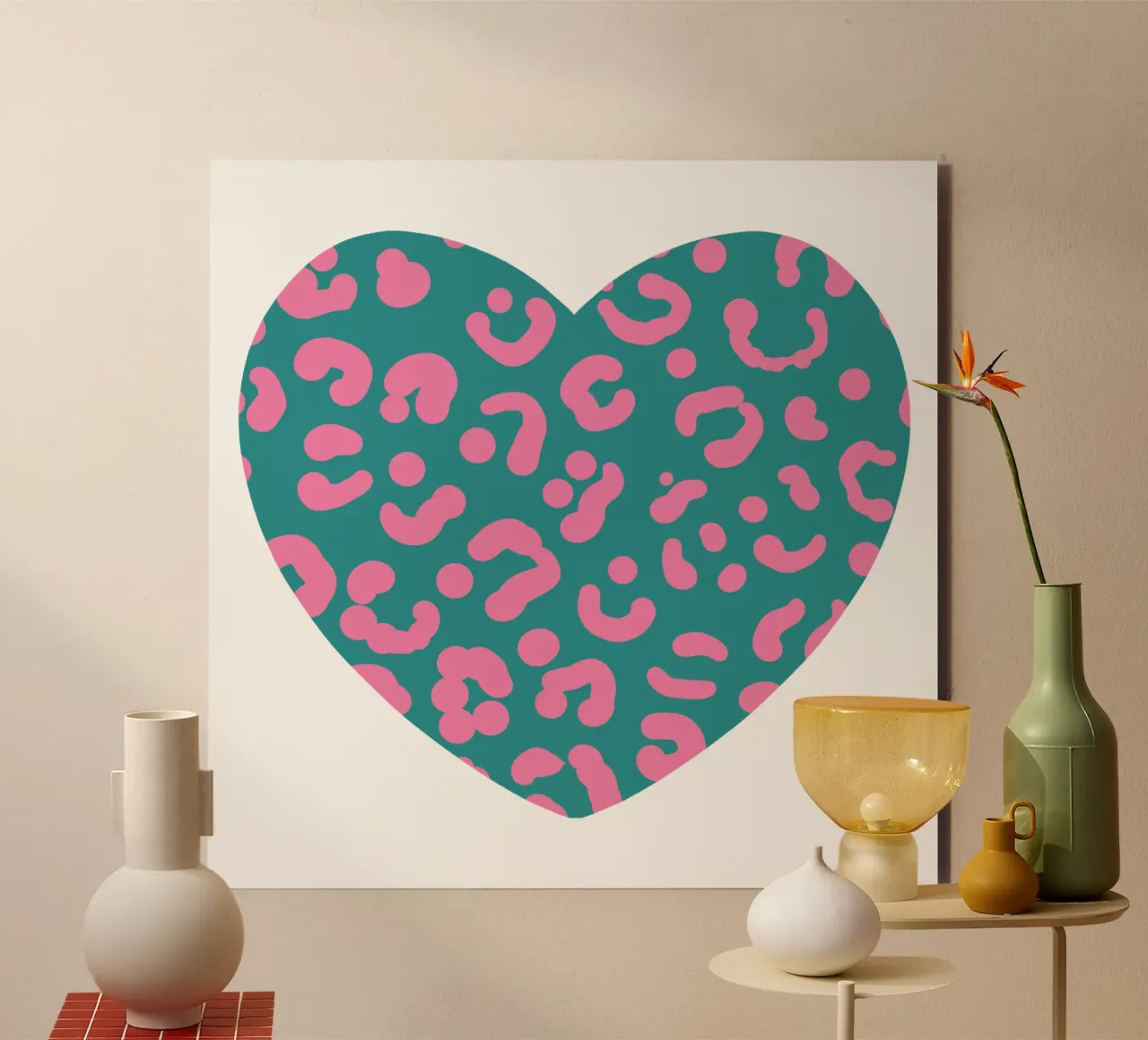 Leoheart 4 alluminio dibond da Julia Reyelt