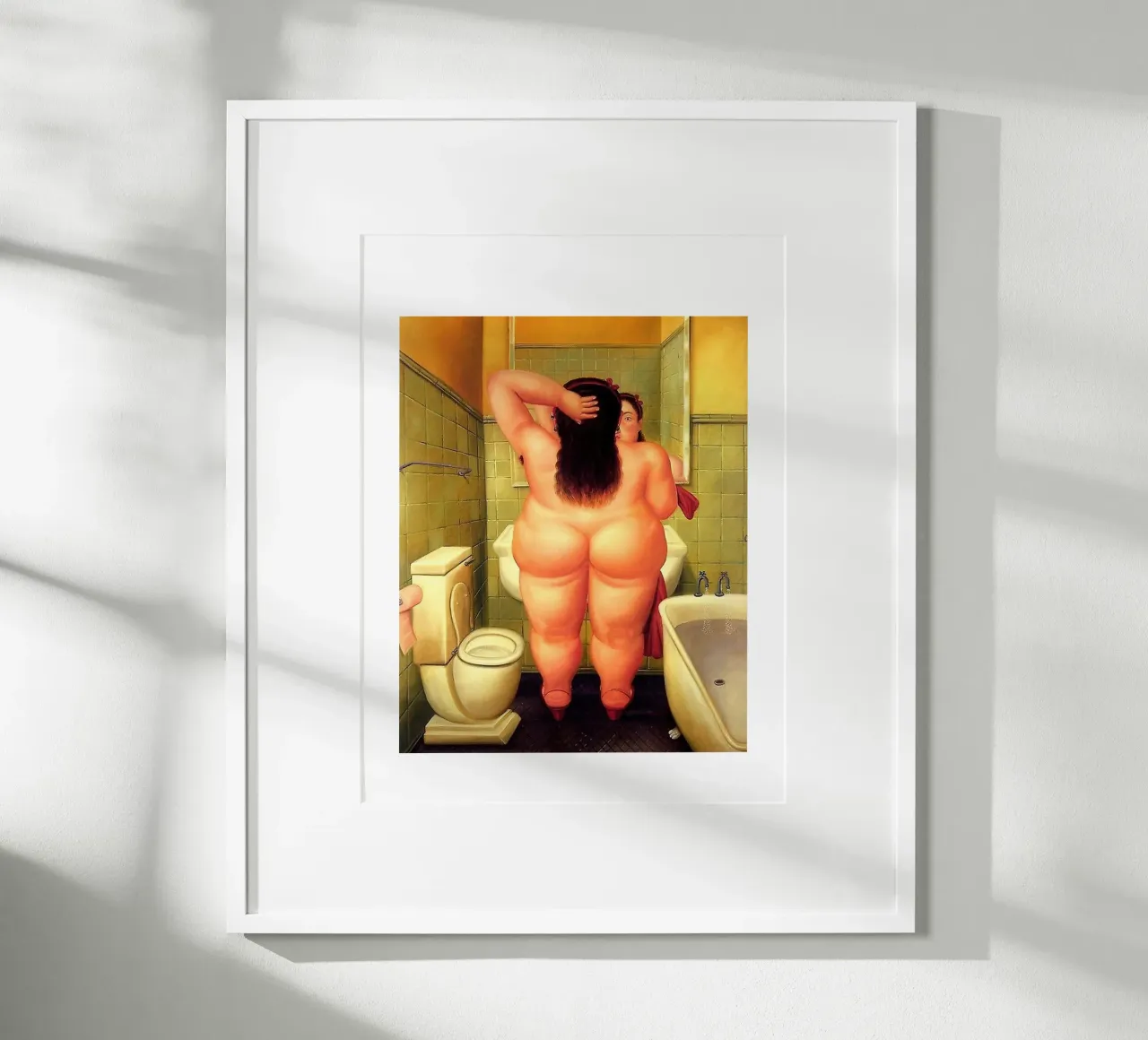 Fernando Botero Il bagno poster da Boteroobest