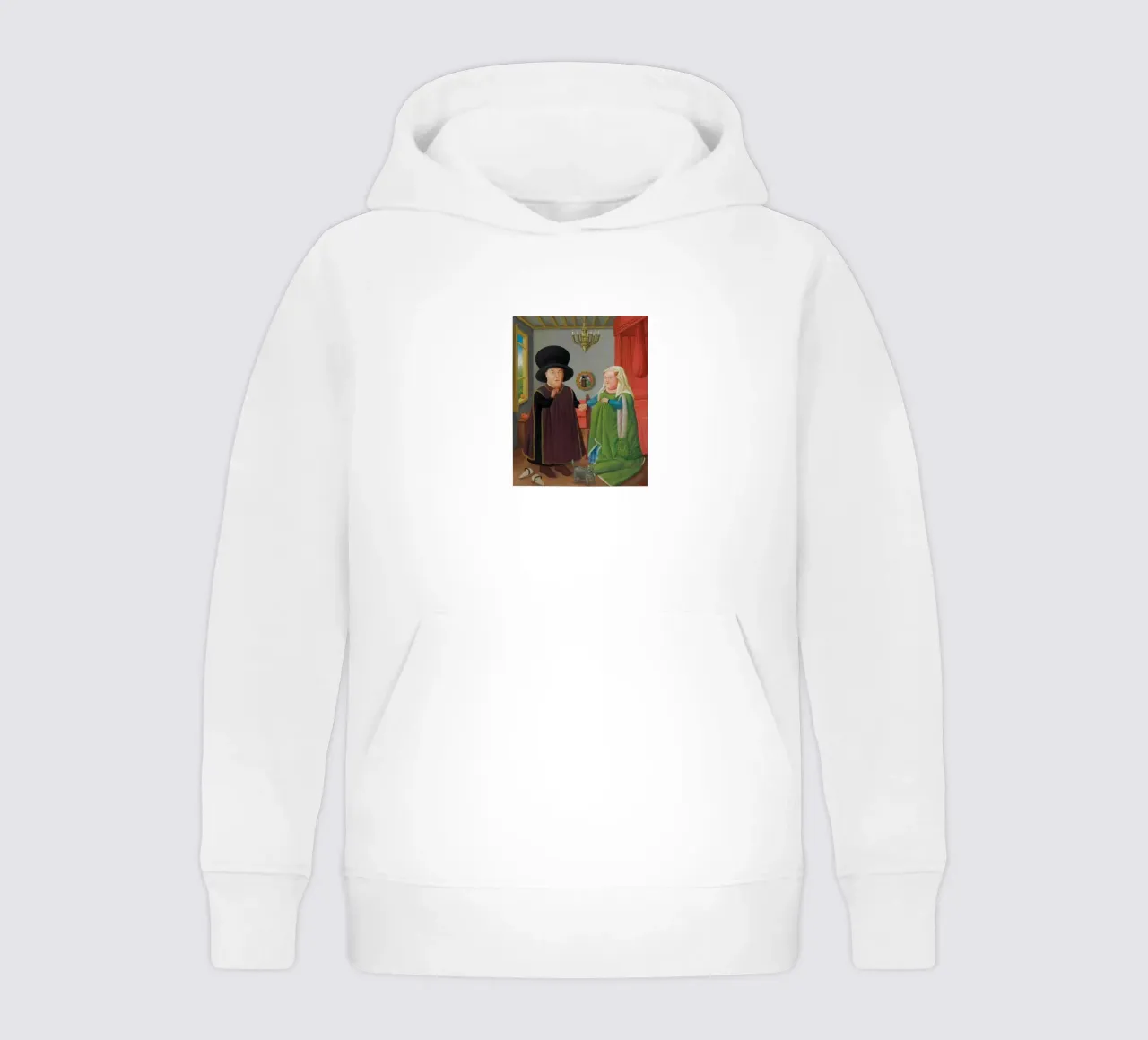 After the Arnolfini Van Eyck Fernando Botero kinder hoodie van Boteroobest