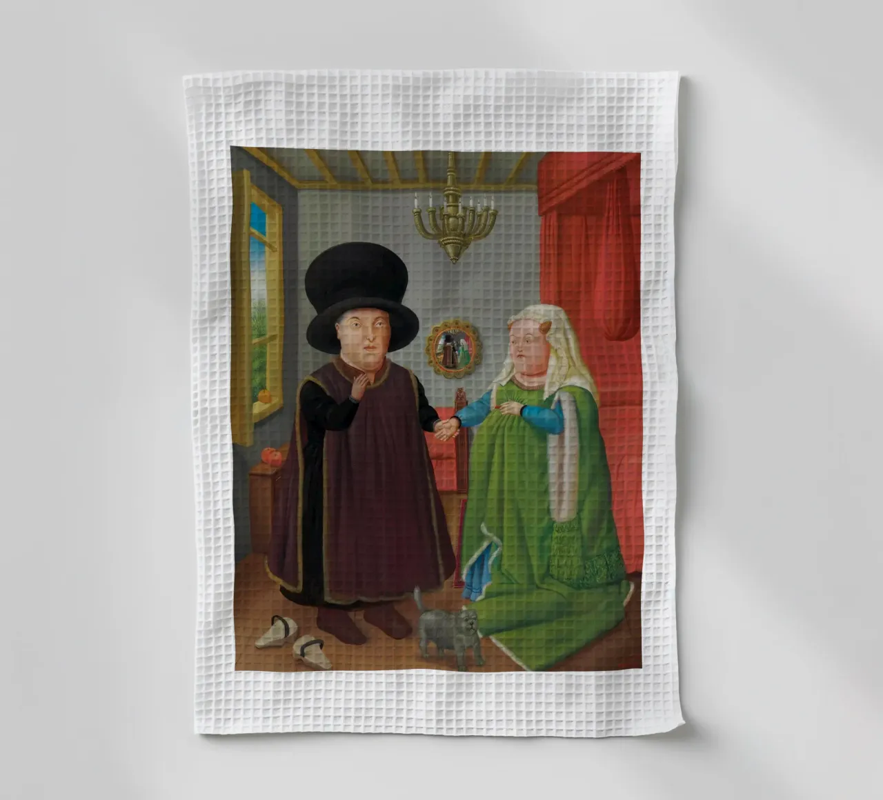 Après l'Arnolfini Van Eyck Fernando Botero torchon de Boteroobest