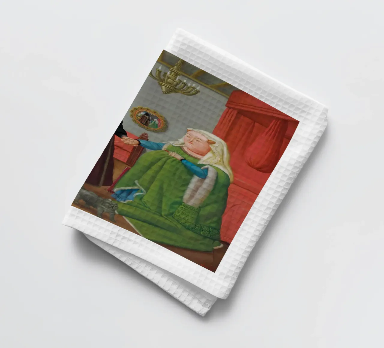 Après l'Arnolfini Van Eyck Fernando Botero torchon de Boteroobest