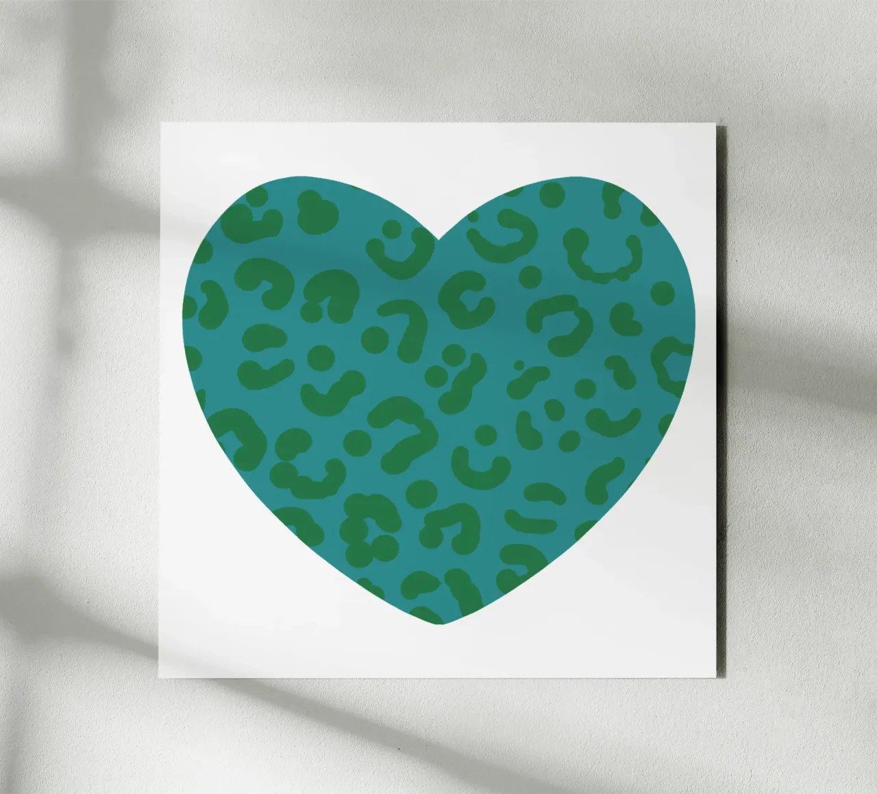 Cuore di Leone 5 alluminio dibond da Julia Reyelt
