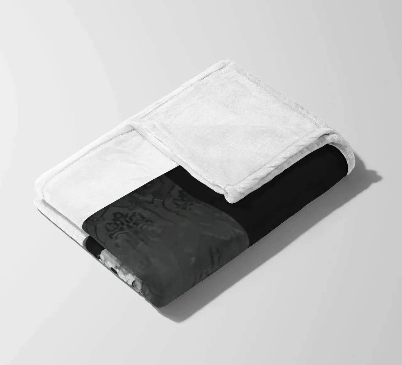 Fumo di Frankenstein coperta in pile da Black And White
