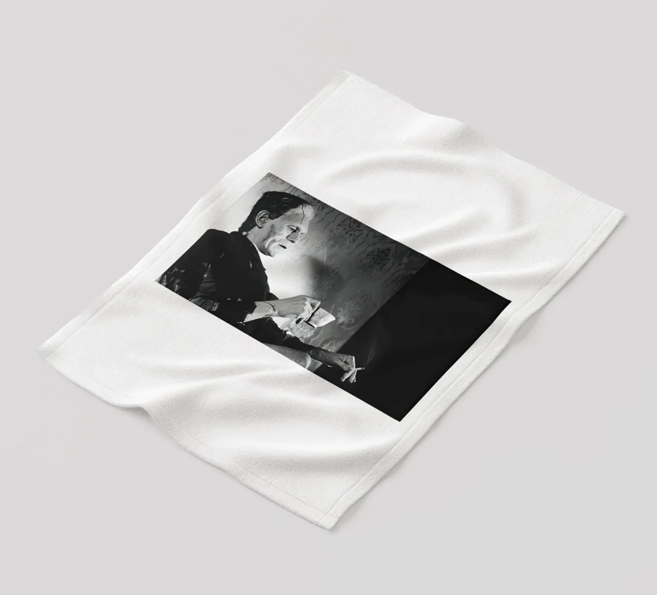 Fumo di Frankenstein coperta in pile da Black And White