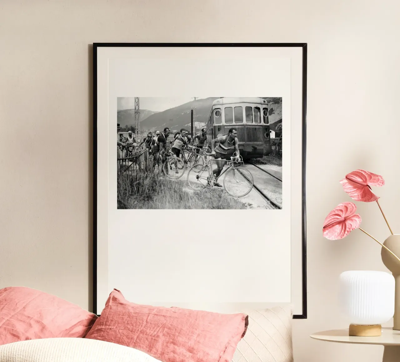 Giro di Francia carta hahnemühle da Black And White