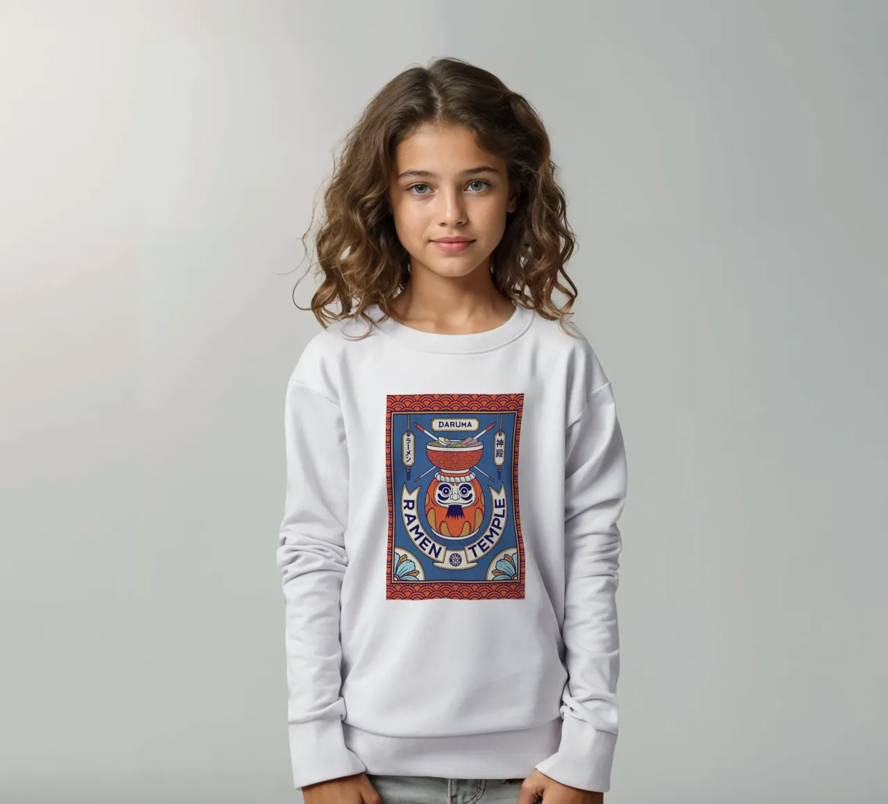 Daruma felpa bambino da daylight design studio