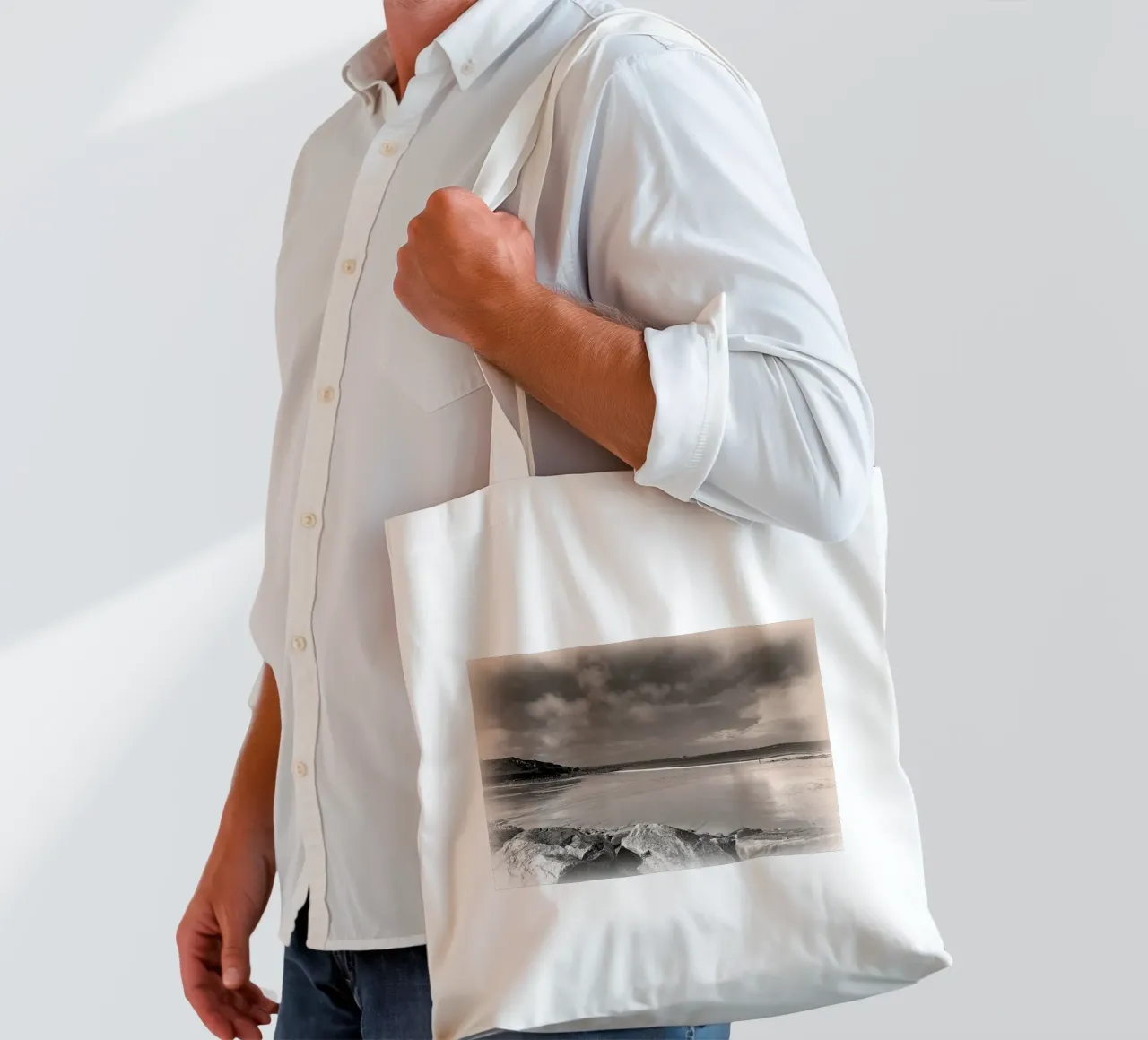 BW68 borsa in juta da Thierry vobmann photography