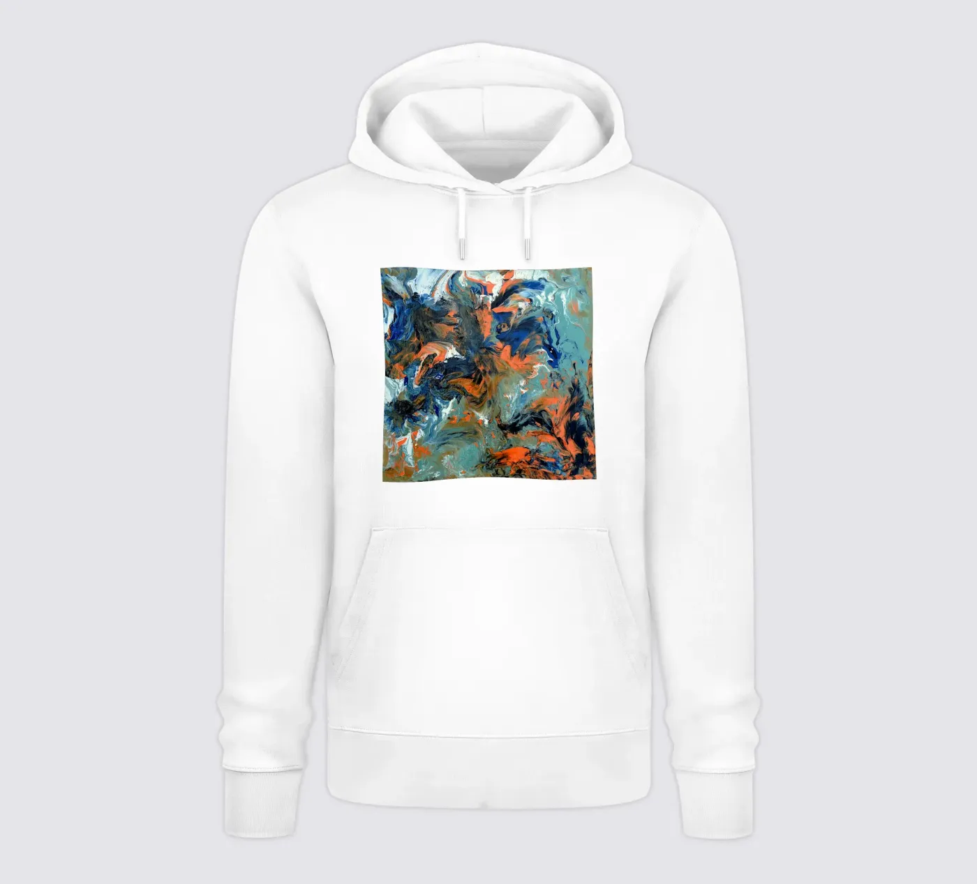 FLUIDITY hoodie by Thierry Vobmann Abstract painting