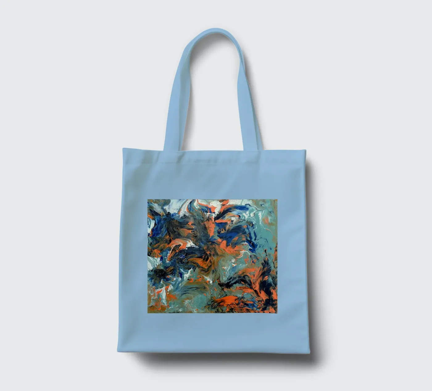 FLUIDITY tote bag by Thierry Vobmann Abstract painting