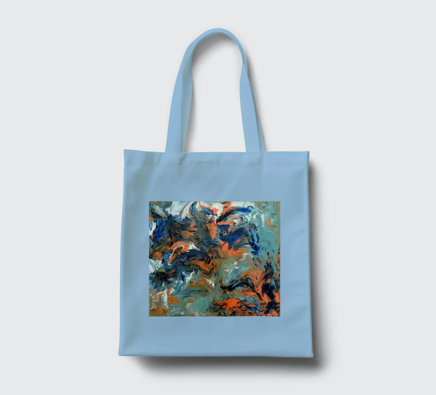 FLUIDITY tote bag by Thierry Vobmann Abstract painting