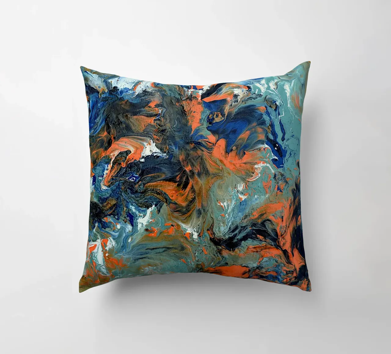 FLUIDITY cuscino da Thierry Vobmann Abstract painting