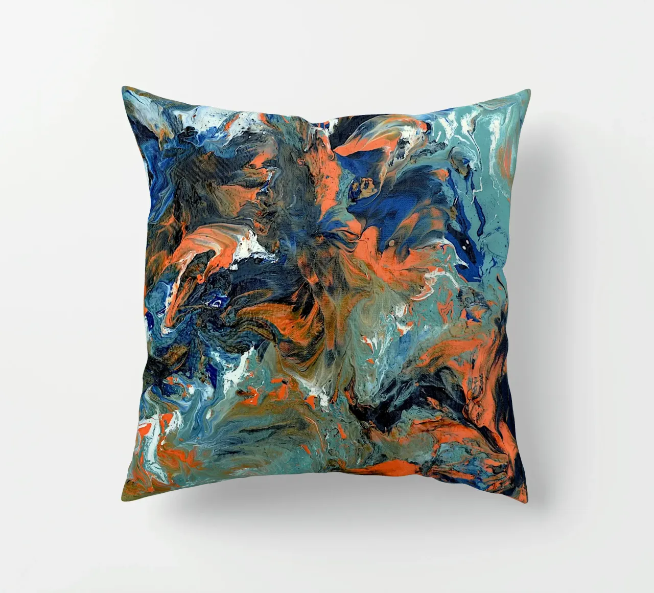 FLUIDITY cuscino da Thierry Vobmann Abstract painting