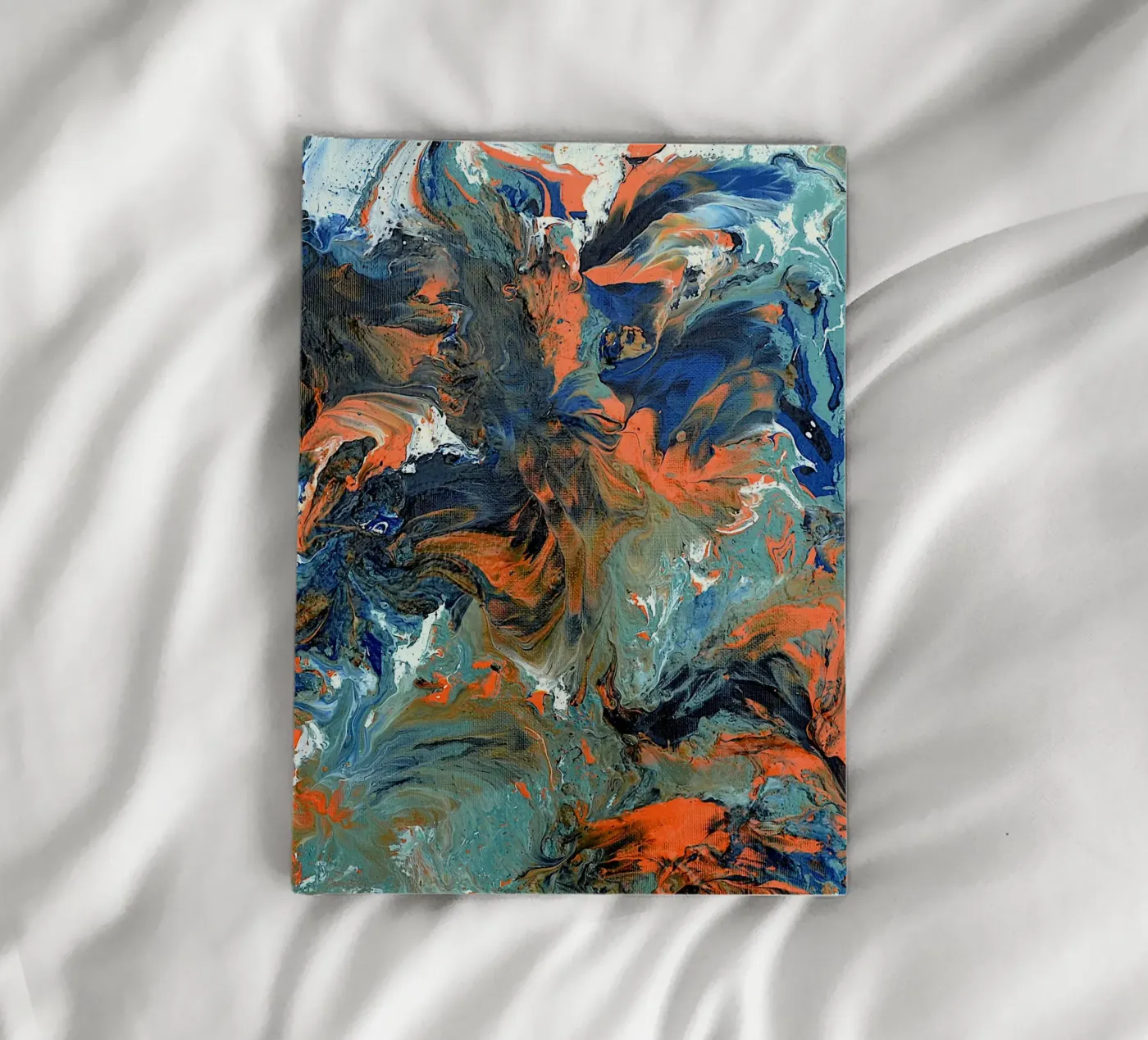 FLUIDITY carnet de Thierry Vobmann Abstract painting