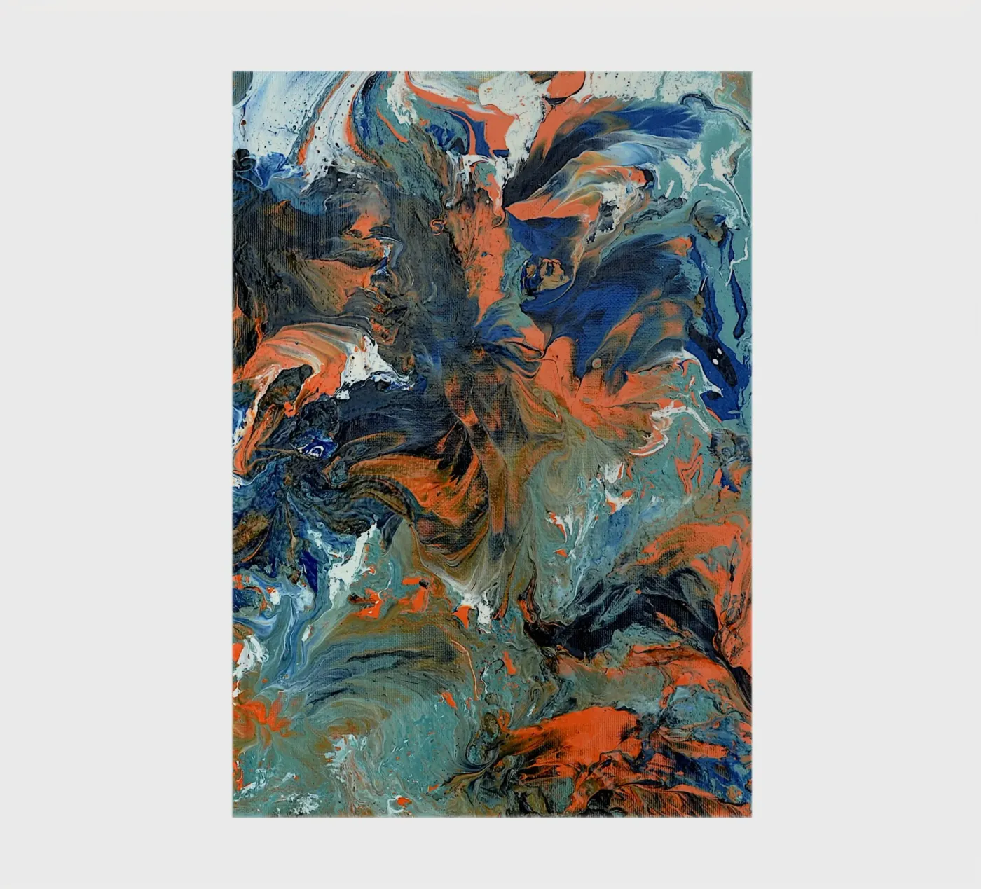 FLUIDITY carnet de Thierry Vobmann Abstract painting