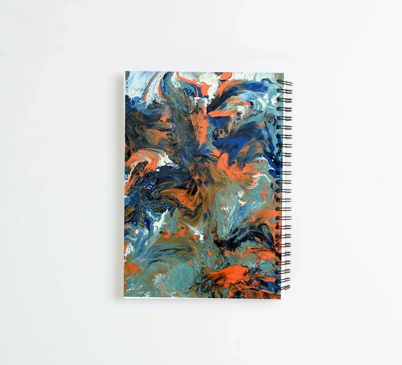 FLUIDITY carnet à spirale de Thierry Vobmann Abstract painting