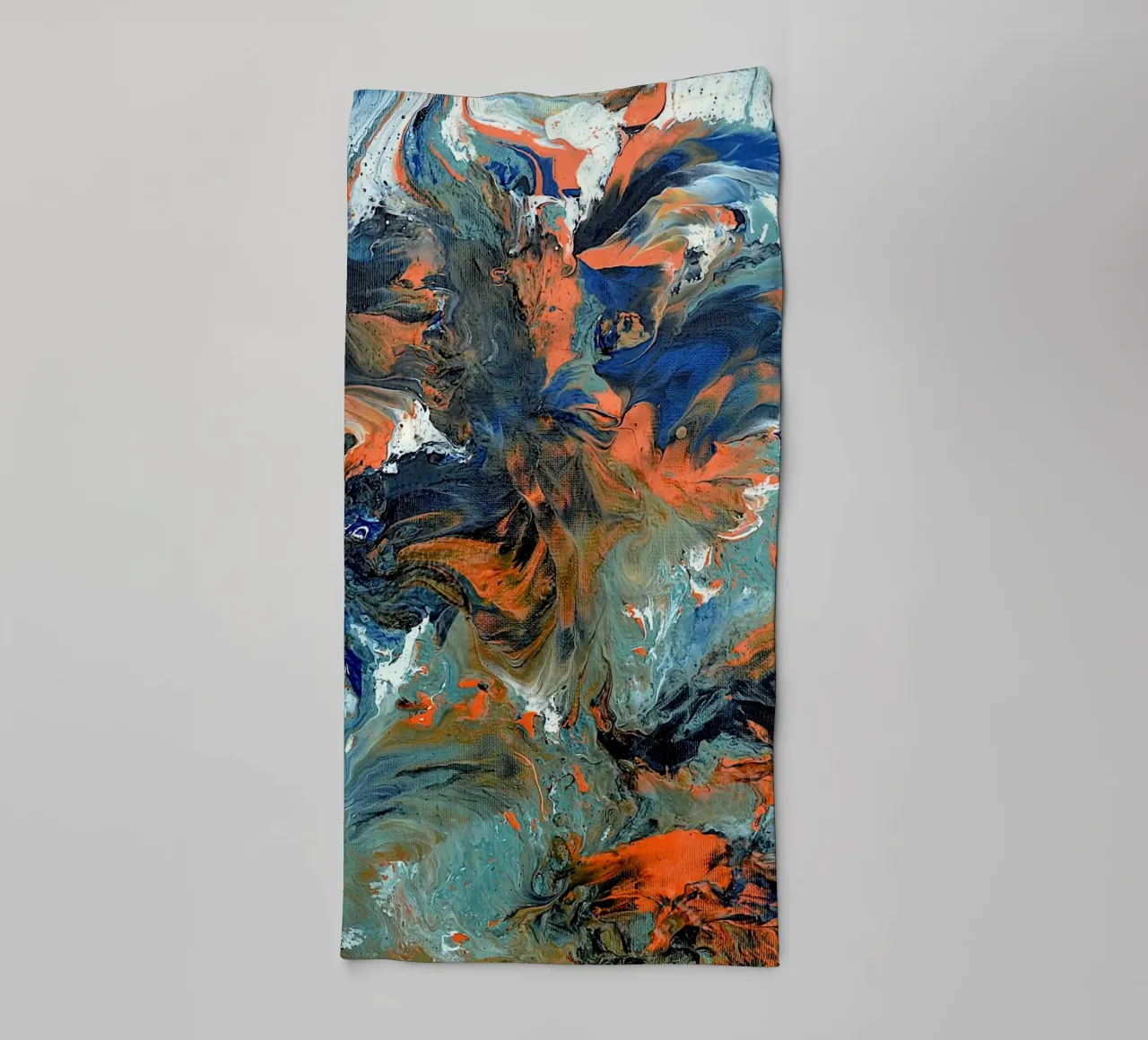 FLUIDITY towel by Thierry Vobmann Abstract painting