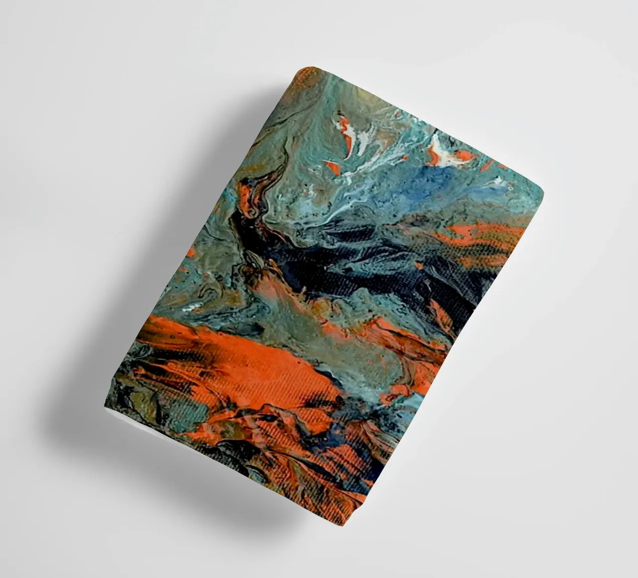 FLUIDITY towel by Thierry Vobmann Abstract painting