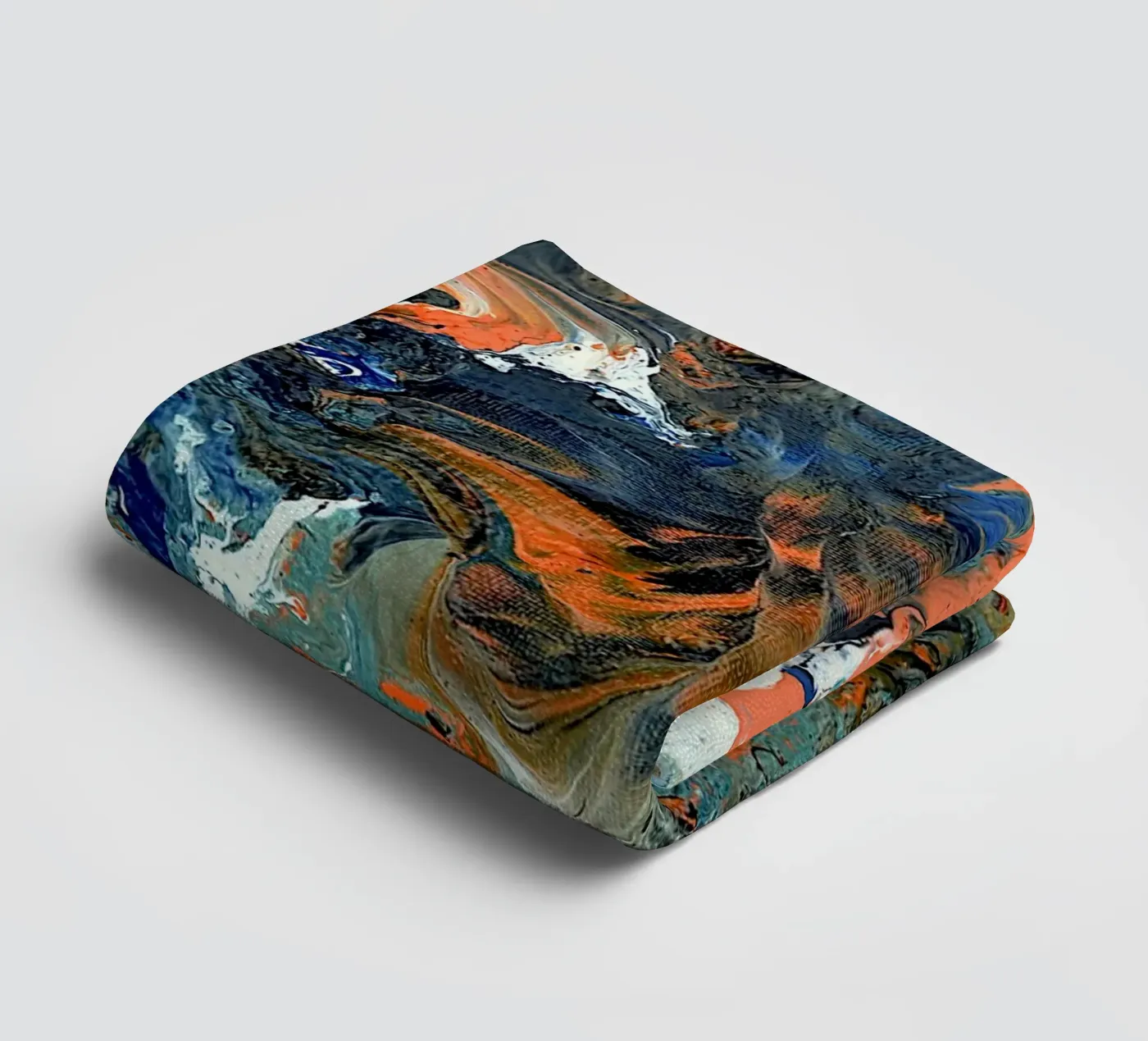 FLUIDITY Handtuch von Thierry Vobmann Abstract painting