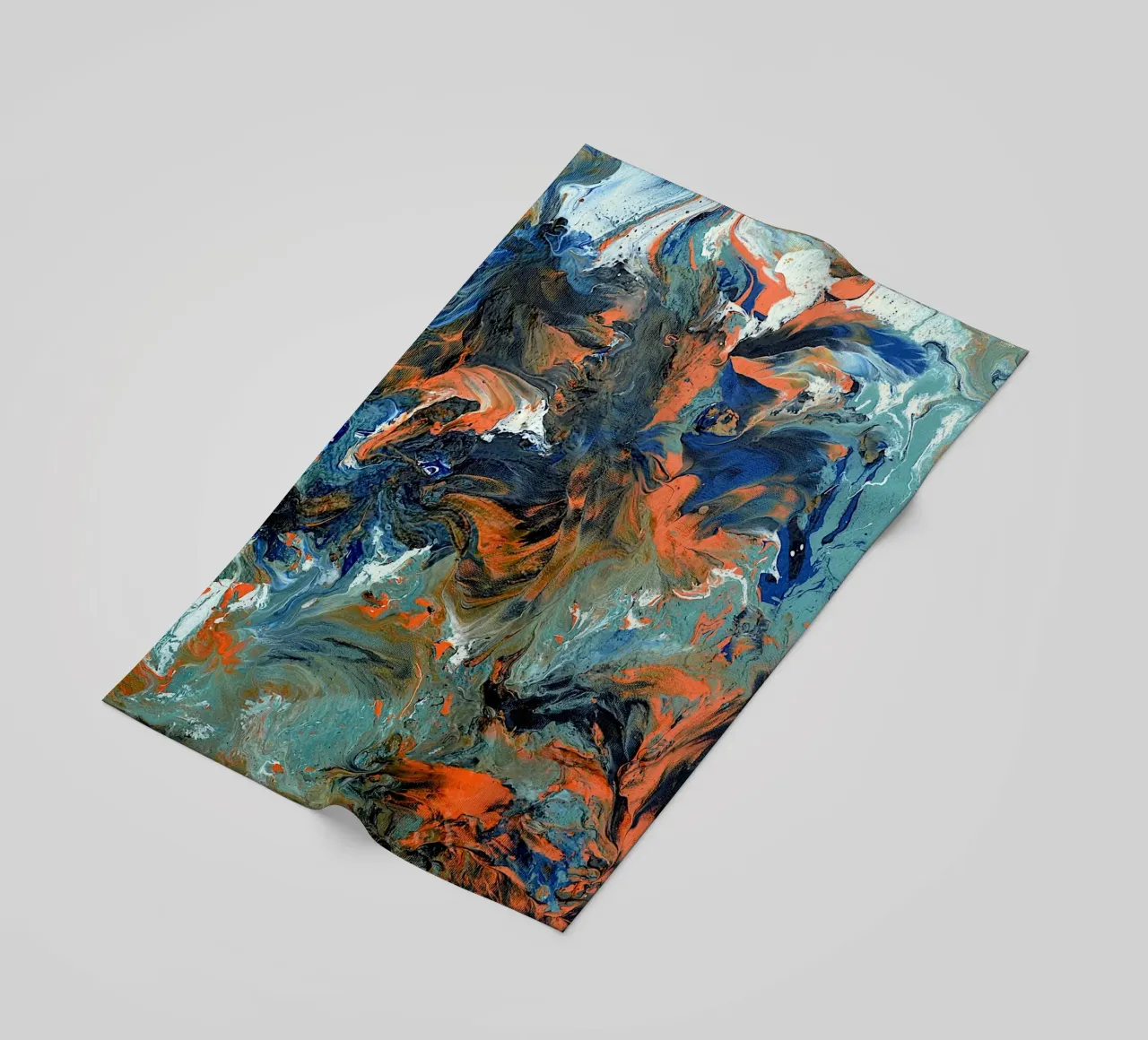 FLUIDITY telo mare da Thierry Vobmann Abstract painting