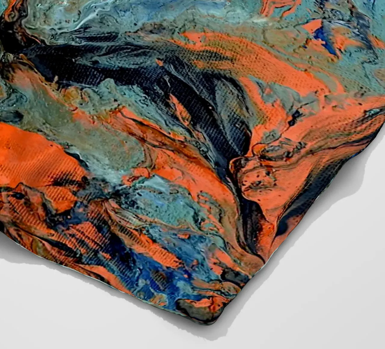 FLUIDITY coperta in pile da Thierry Vobmann Abstract painting