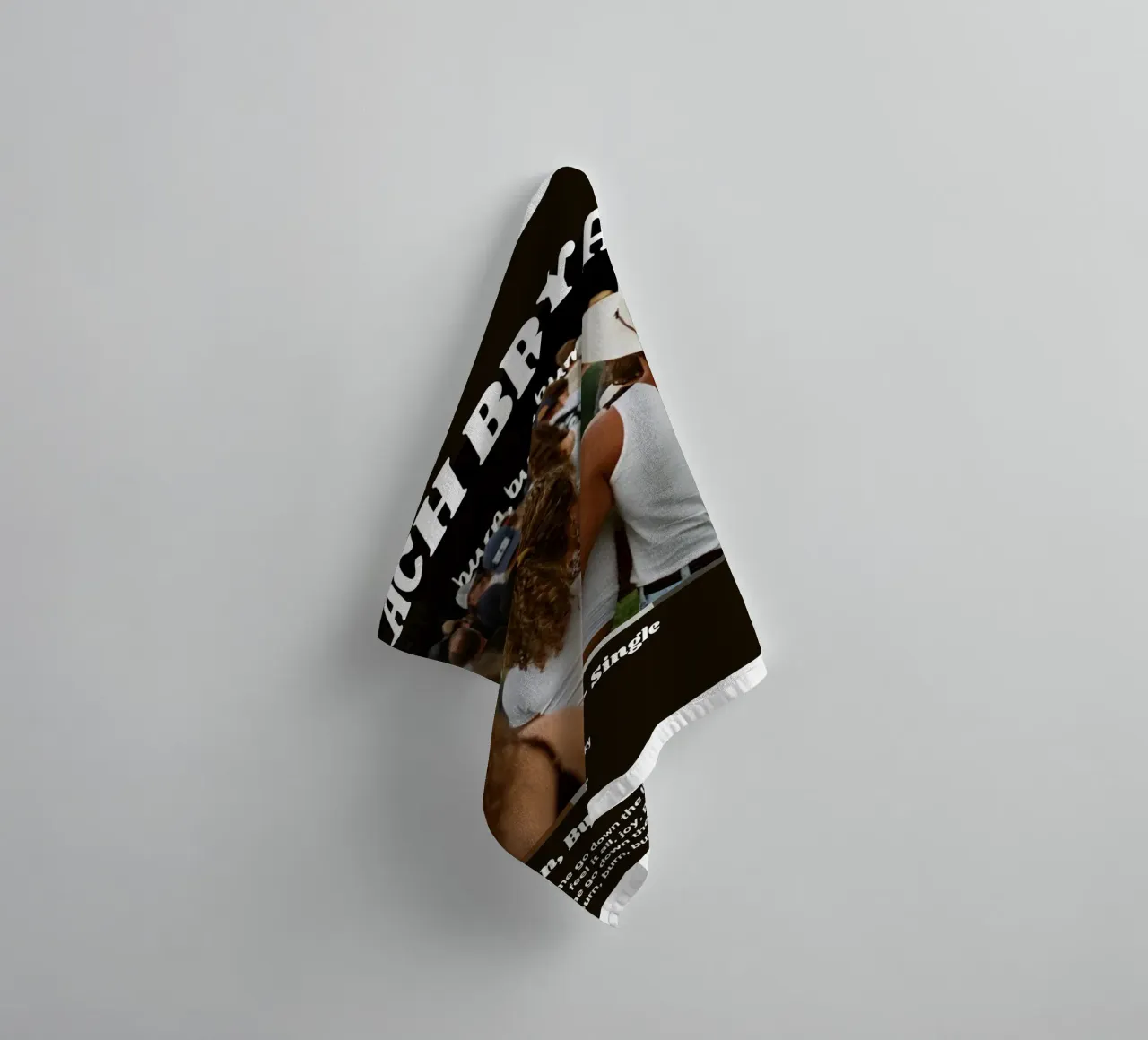 Zach Bryan Alternative Burn, Burn, Burn, Cover towel by guesmatarko