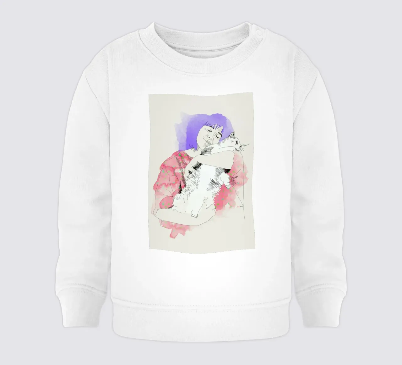 Fusa felpa neonato da La Belette Rose