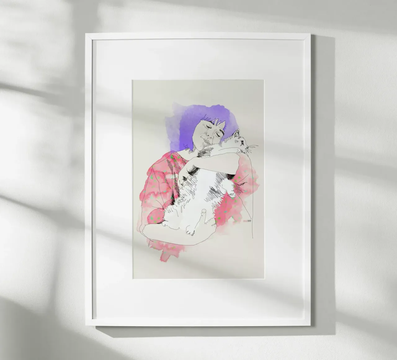 Fusa carta hahnemühle da La Belette Rose