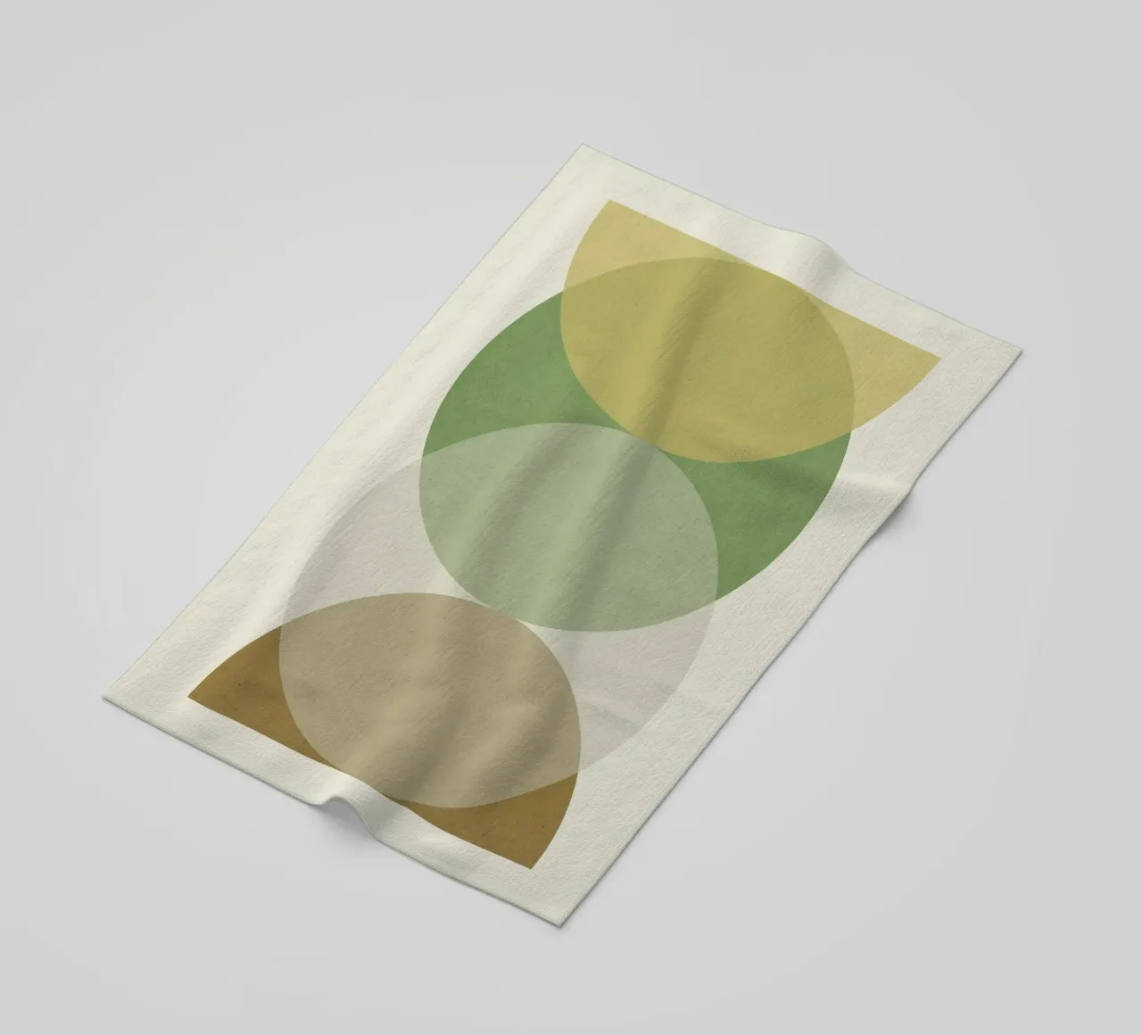 Cerchio Semicerchio - Terra telo mare da MoonlightPrint