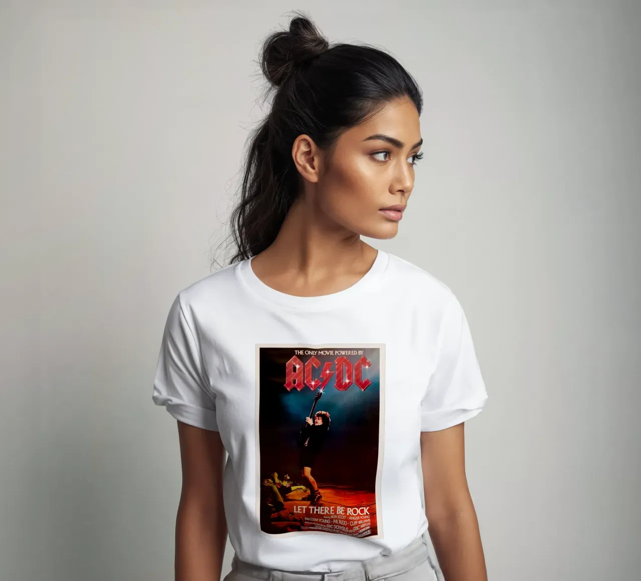 Let There Be Rock Movie t-shirt da Attaboy Dsgn