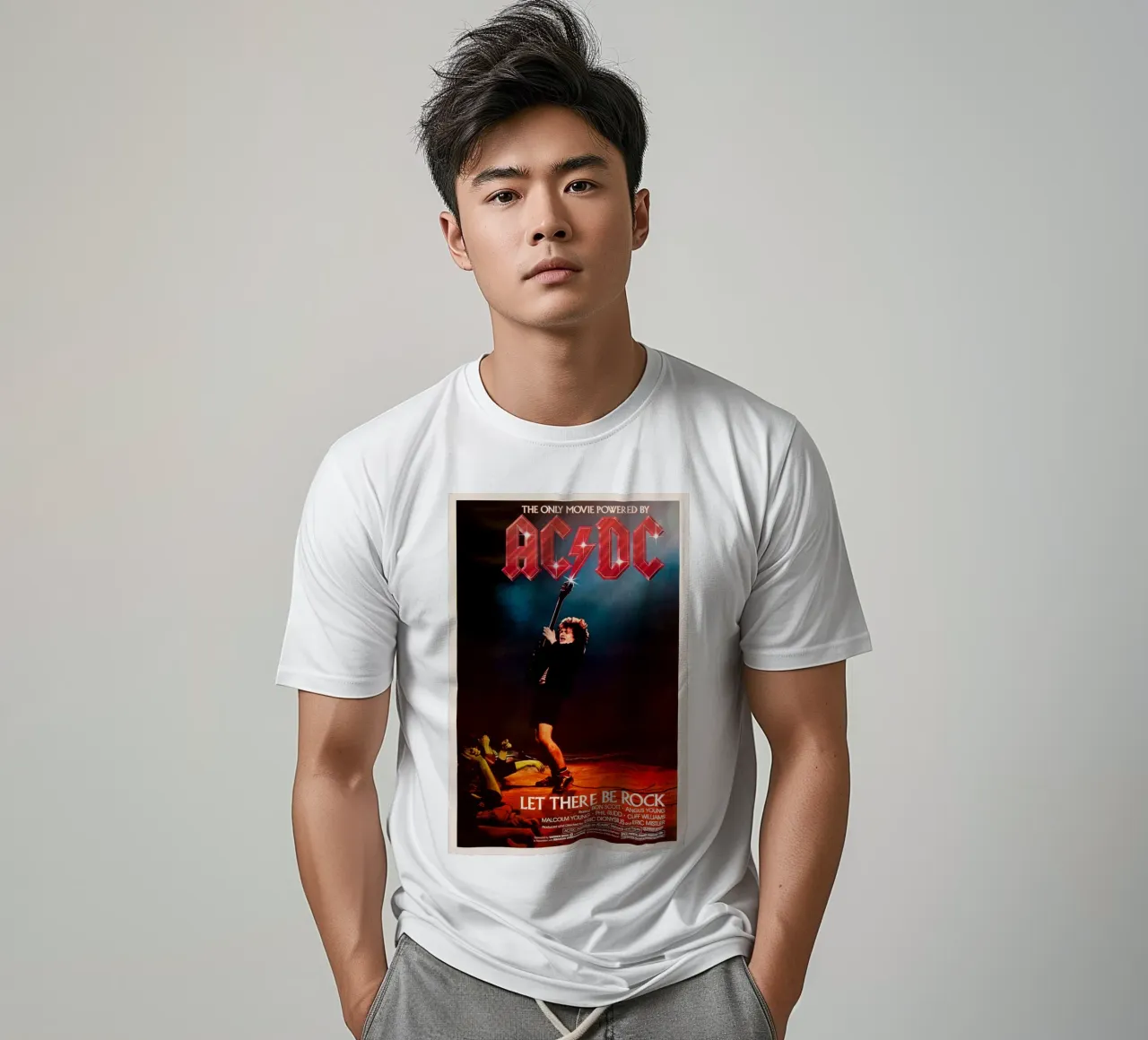 Let There Be Rock Movie t-shirt da Attaboy Dsgn